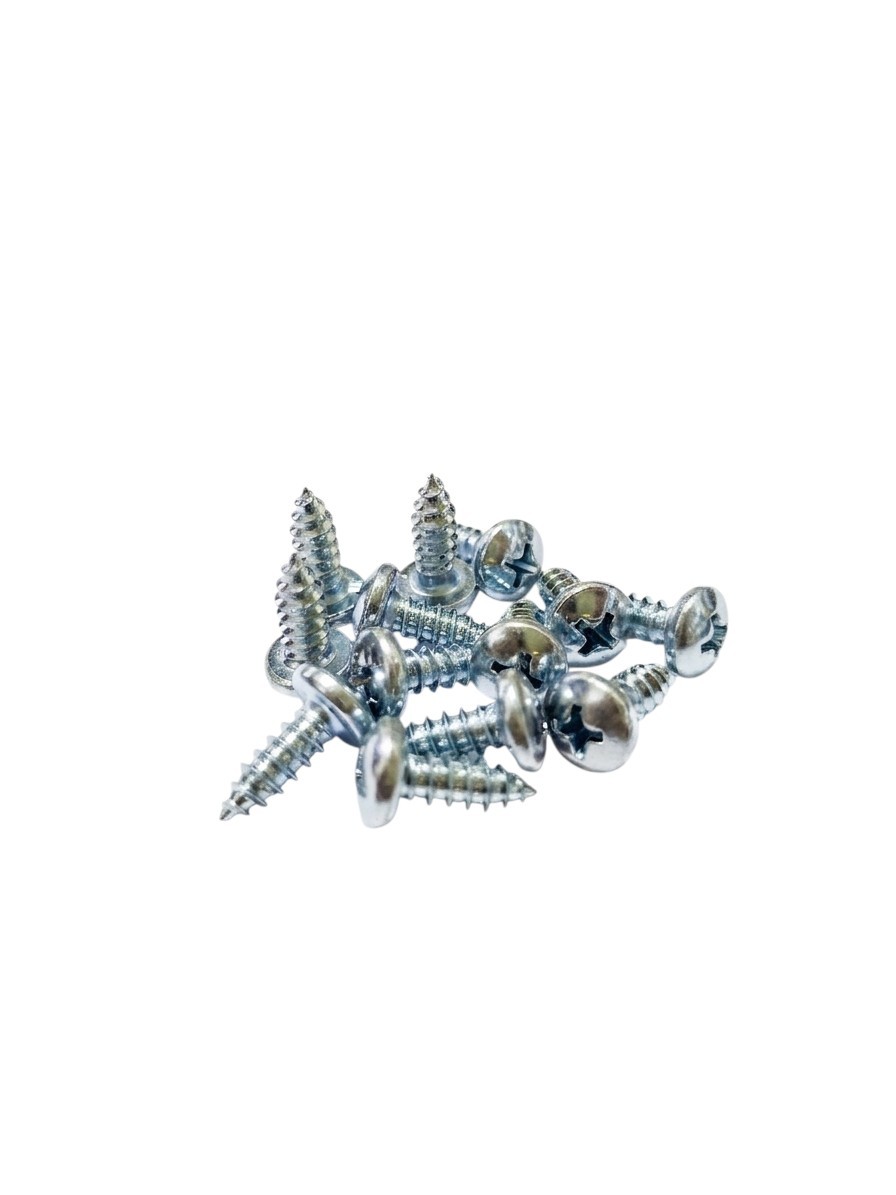 Galvanized zinc plated self tapping screws pan head phillips taiwan supplier for HVAC and hardware applications