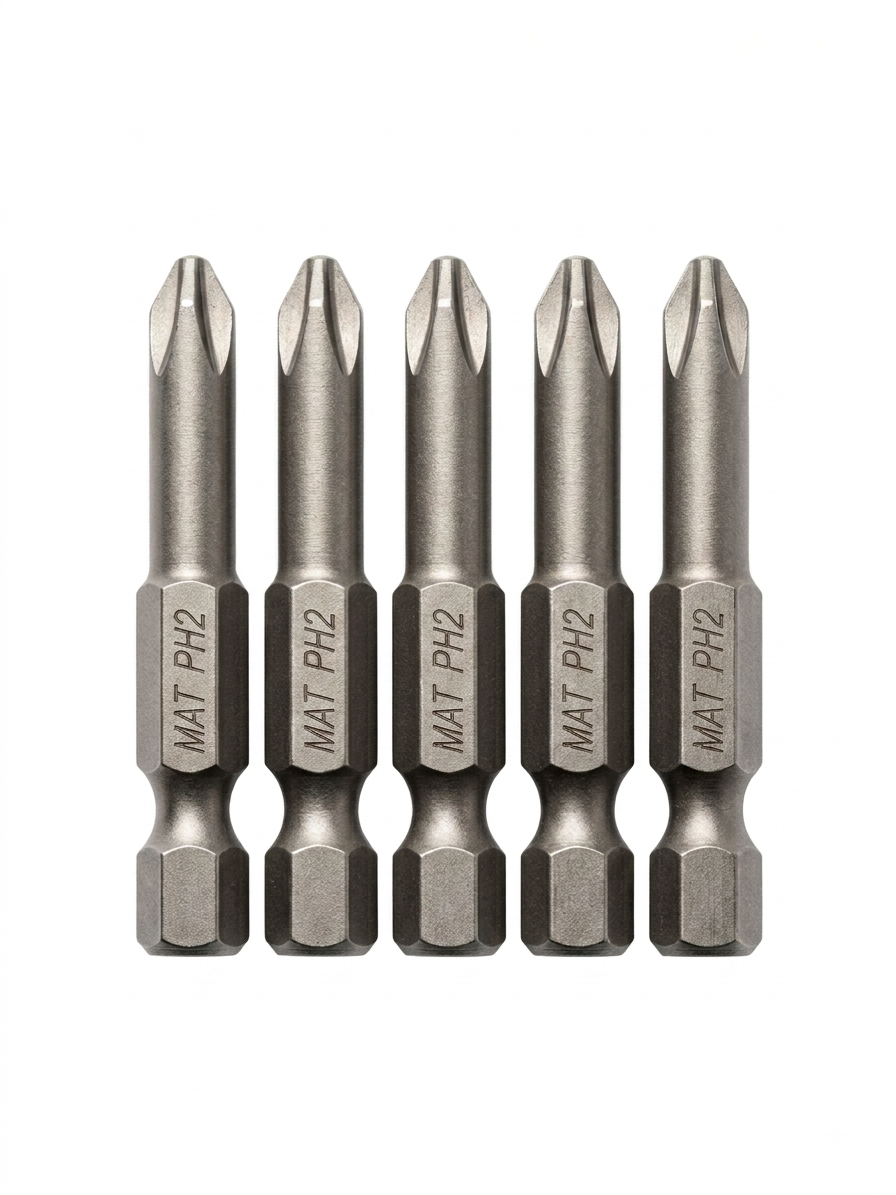 MAT PH2 single side tighter bit 50mm magnetic made in Taiwan