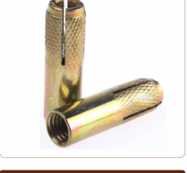 Drop In Anchor (Unifix) with Knurling for HVAC and hardware applications
