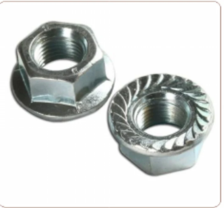Galvanized Flange Nut for HVAC and hardware applications