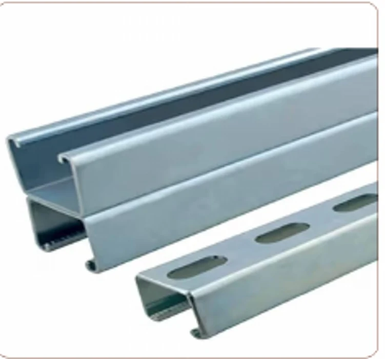 Galvanized Slotted Channels for HVAC and hardware applications