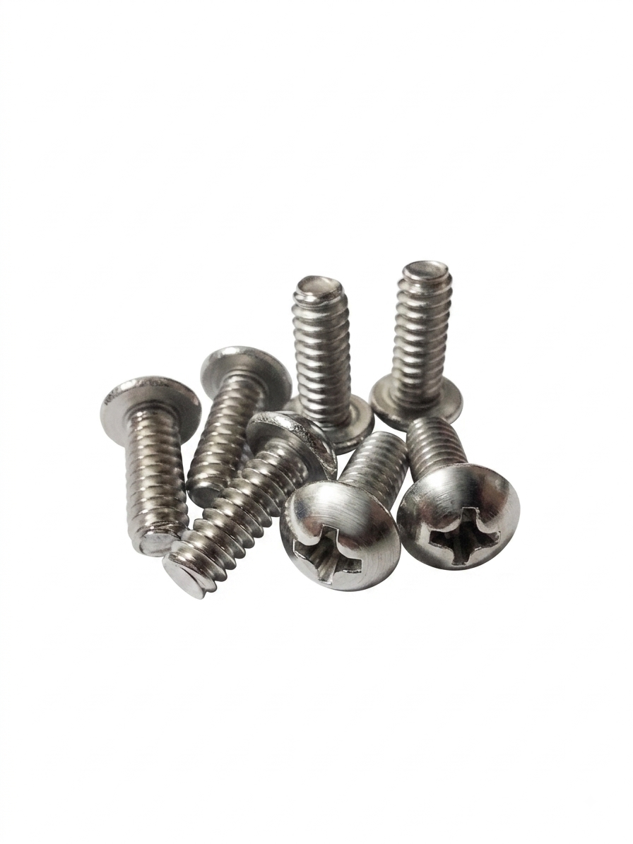 3/16 x 1/2 Stainless steel SS 304 Grade machine screws for HVAC and hardware applications in UAE